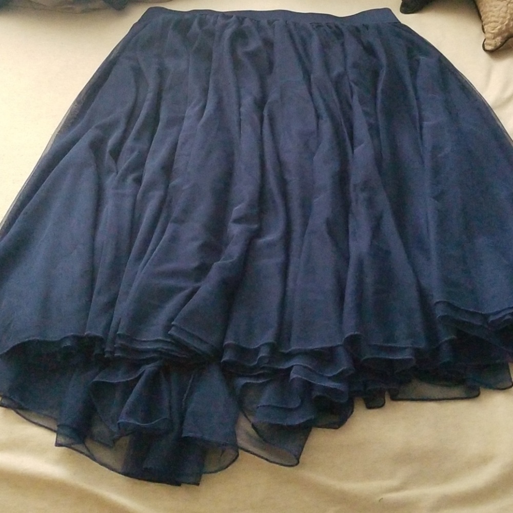 Tulle mesh skirt